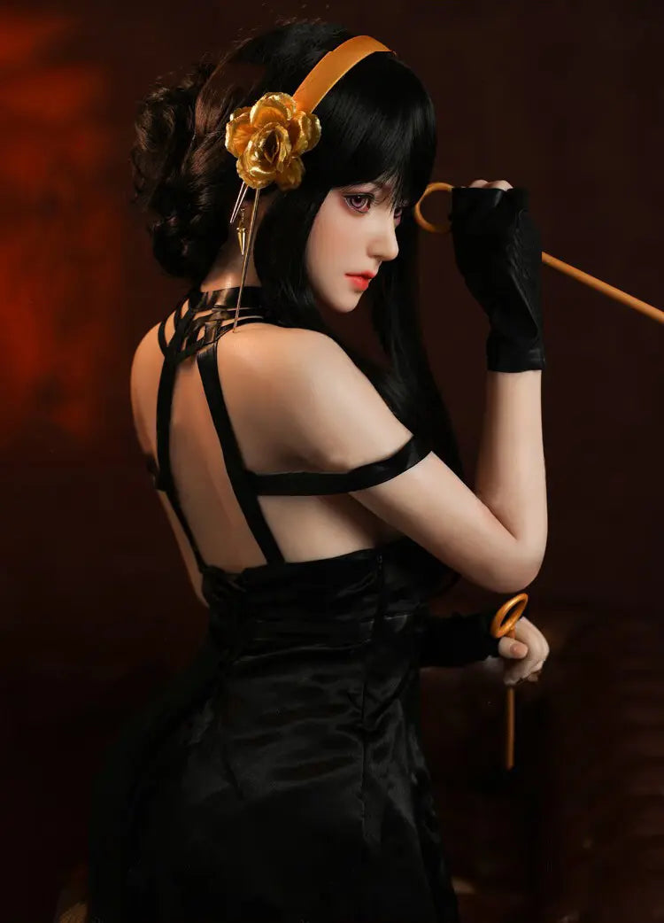 SY Doll | 160 cm große, asiatische Schönheit mit pinken Haaren und großem Busen – lebensechte TPE-Sexdoll – Fiora