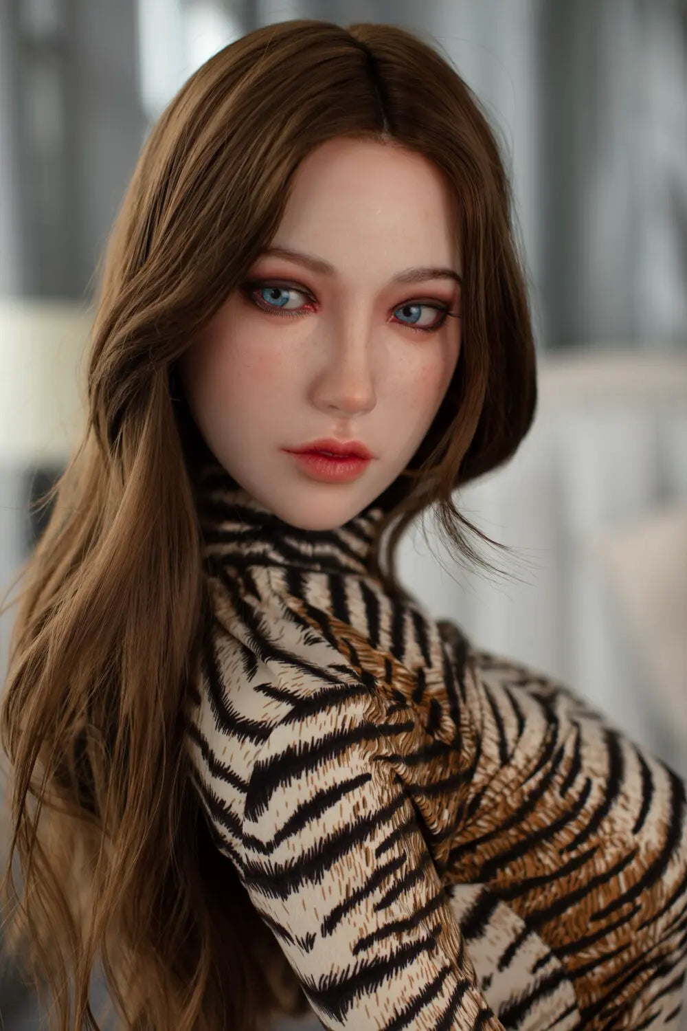 TopLoveDoll｜ Ultra Realistic Tiger Print Seductive Beauty – Multi-Height Love Doll (140-170cm)