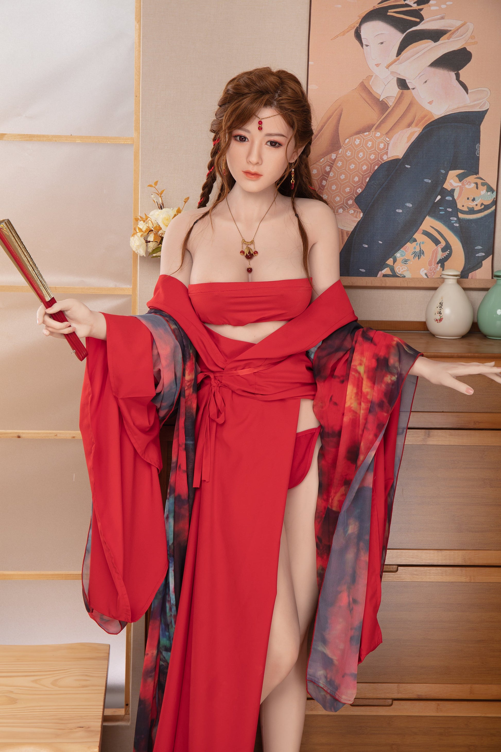 JX Doll | 5ft 3/160cm Japanese Style Beautiful Ultra Realistic Silicone Sex Doll - Kayoko - TLD