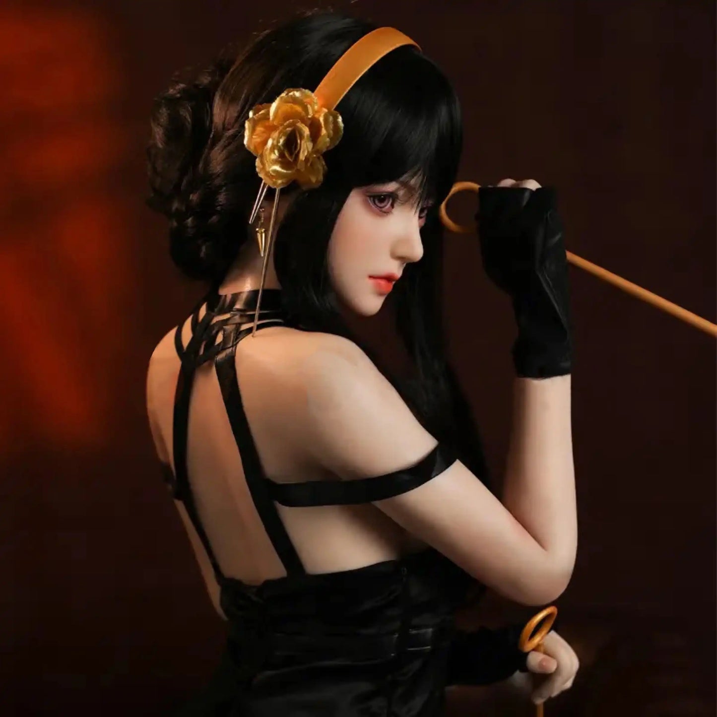 SY Doll | 160 cm große, asiatische Schönheit mit pinken Haaren und großem Busen – lebensechte TPE-Sexdoll – Fiora