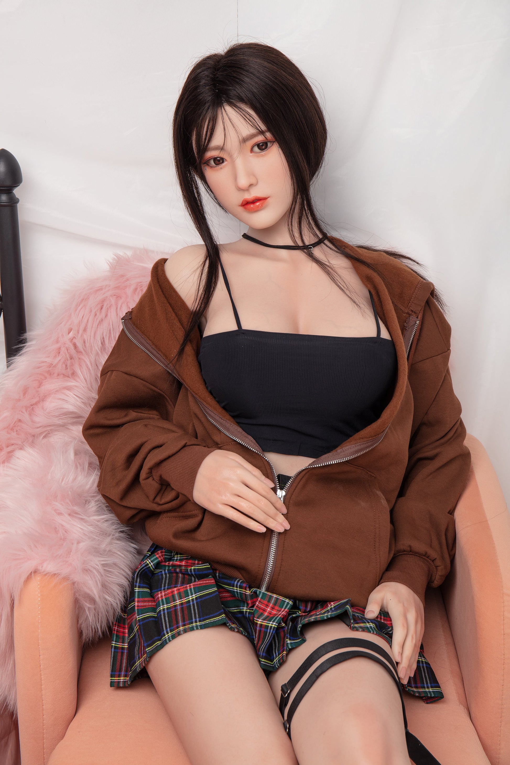JX Doll | 5ft 7/170cm Japanese Style Small Breast Silicone Sex Doll - Madilyn - TLD