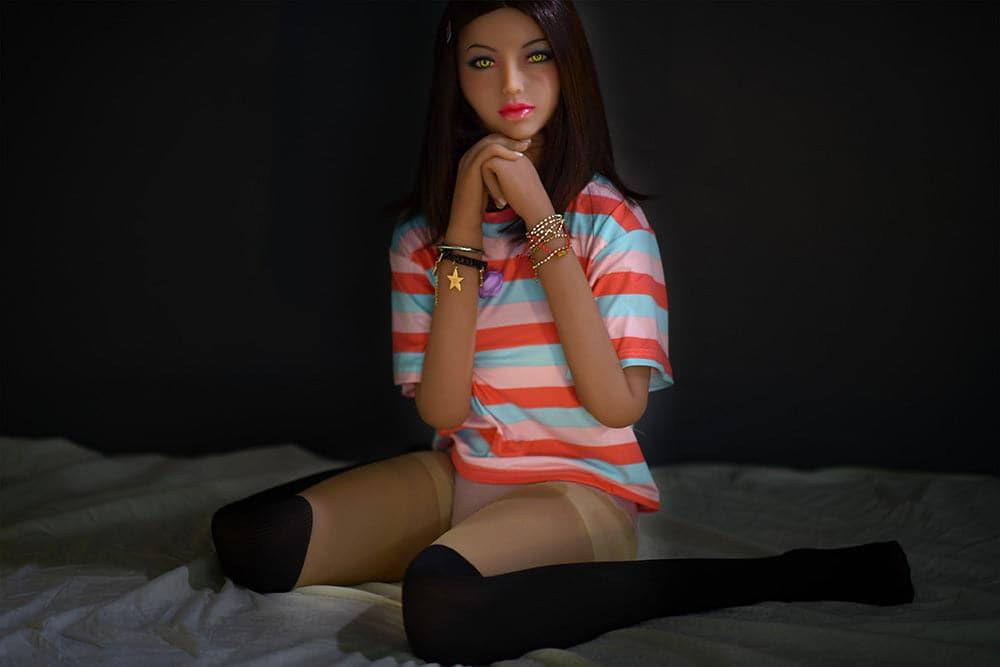 6YE | 158cm (5' 2") A-Cup Real Life Skinny Small Tits Sex Doll - Renee - TLD