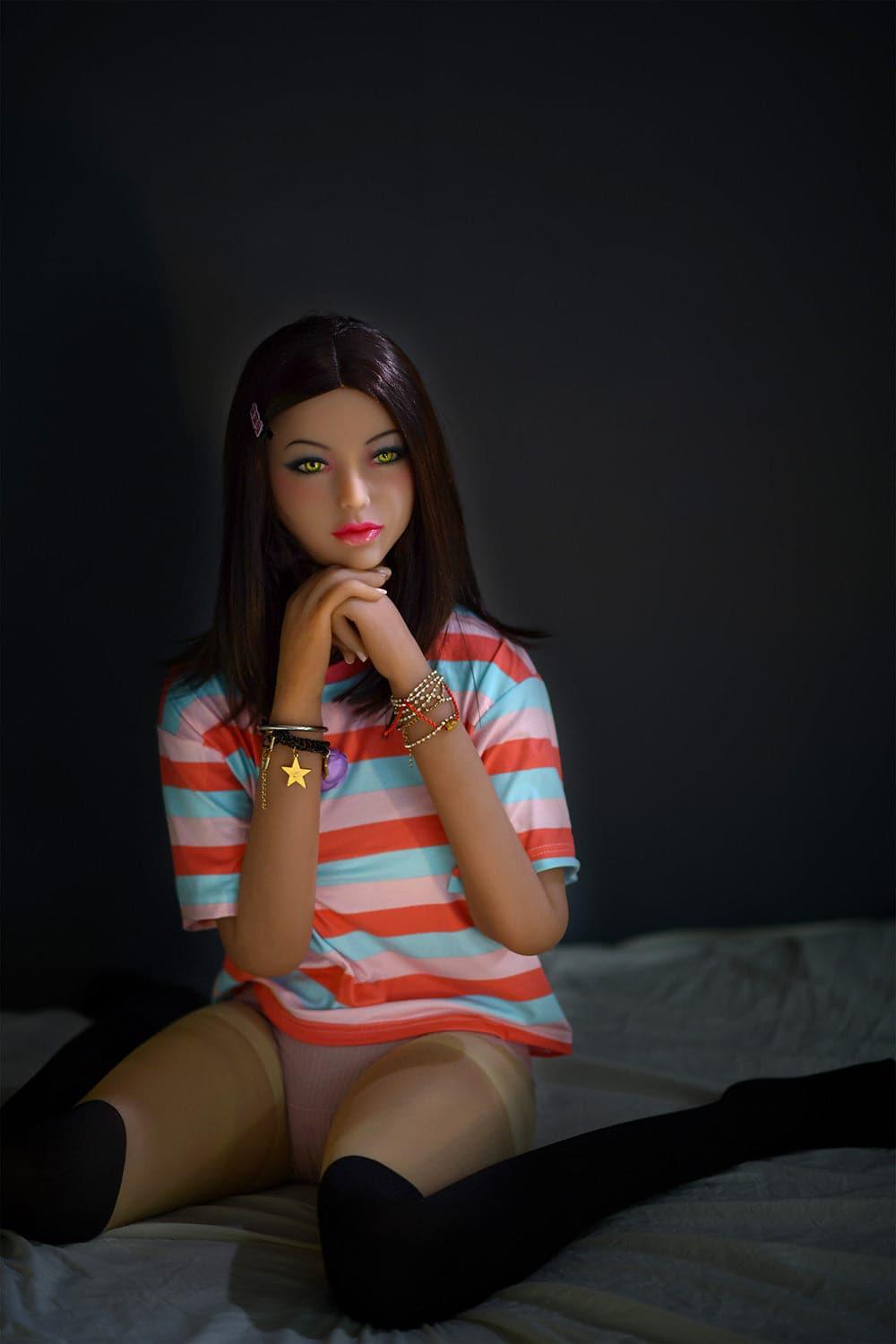 6YE | 158cm (5' 2") A-Cup Real Life Skinny Small Tits Sex Doll - Renee - TLD