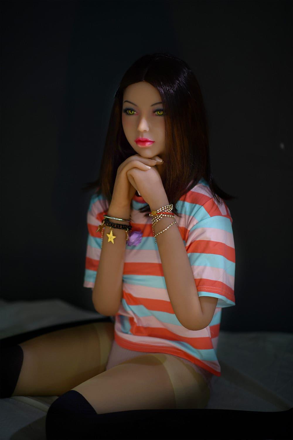 6YE | 158cm (5' 2") A-Cup Real Life Skinny Small Tits Sex Doll - Renee - TLD