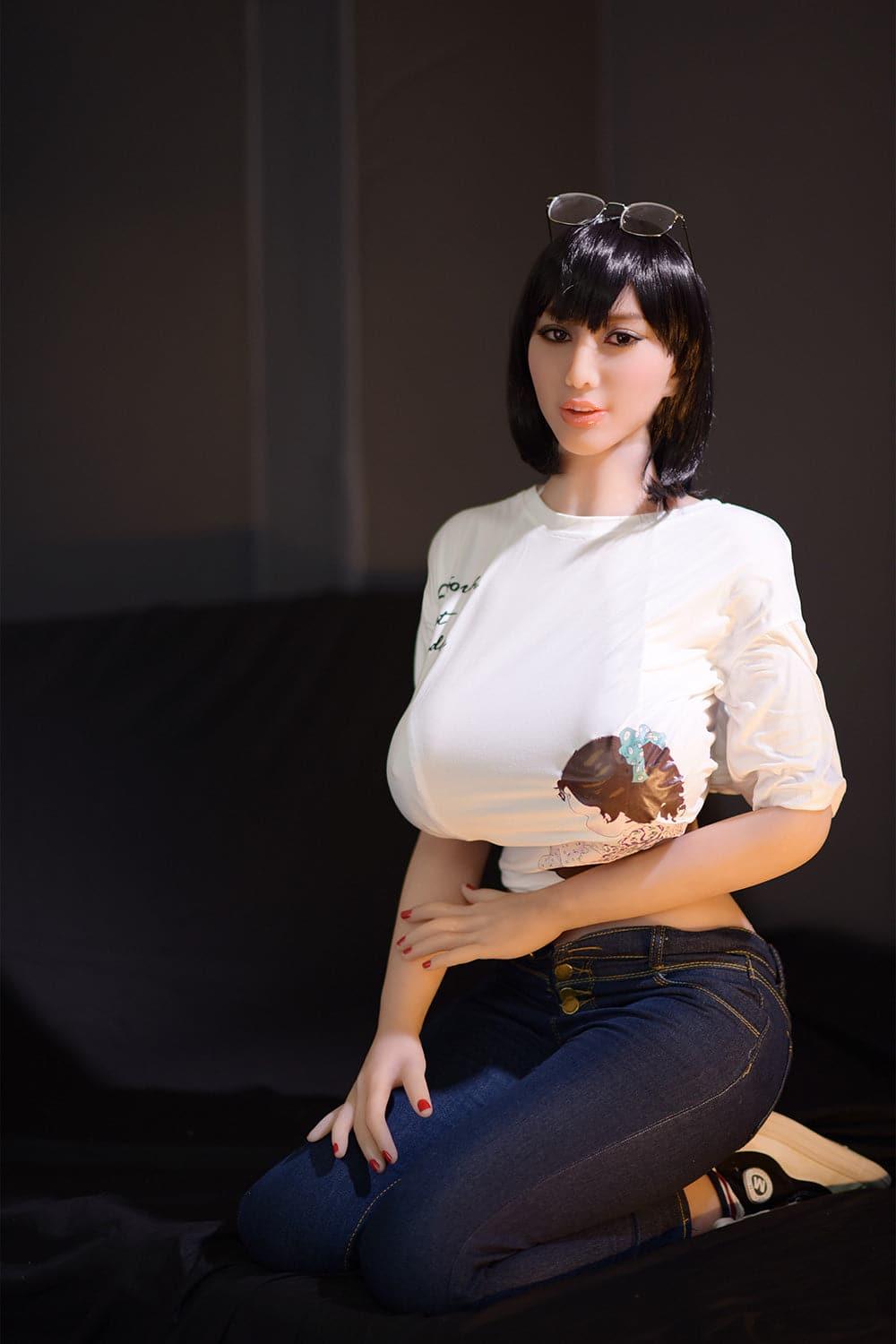 6YE | 163cm (5' 4") J-Cup Big Tits Big Butt Black Short Hair Sex Doll - Suzanne - TLD