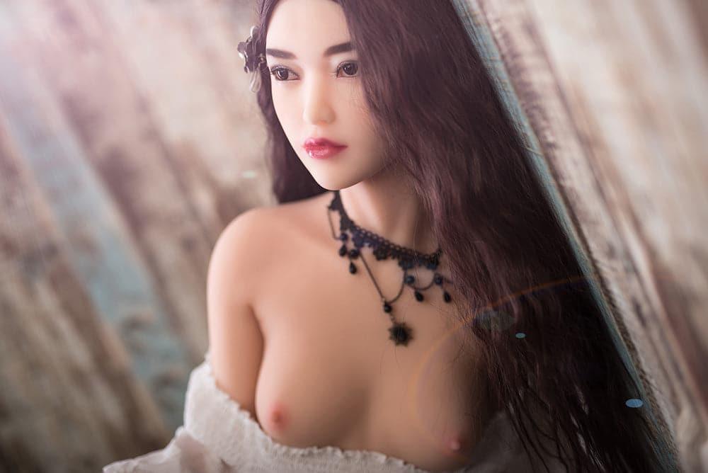 6YE | 165cm (5' 5") A-Cup Black Hair Small Breasted Sex Doll - Tabitha - TLD