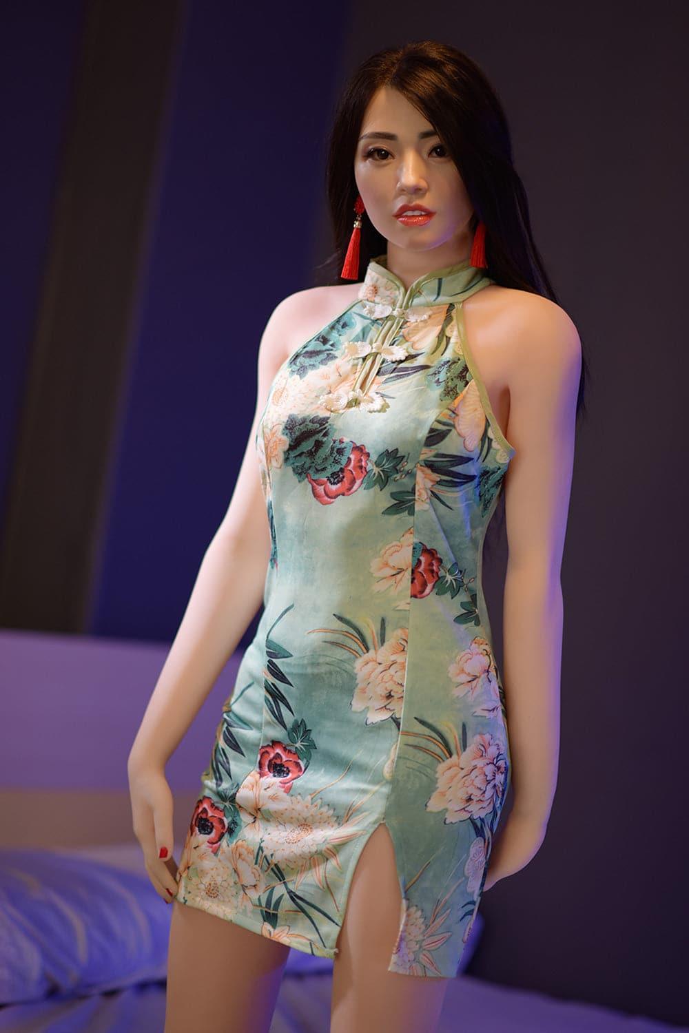 6YE | 165cm (5' 5") C-Cup Sillicone Head Small Breast Sex Doll - Tess - TLD