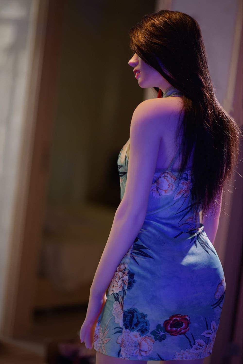 6YE | 165cm (5' 5") C-Cup Sillicone Head Small Breast Sex Doll - Tess - TLD