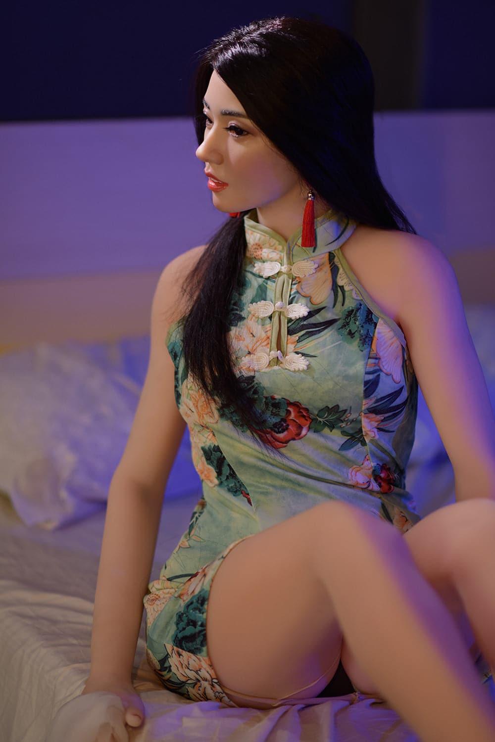 6YE | 165cm (5' 5") C-Cup Sillicone Head Small Breast Sex Doll - Tess - TLD