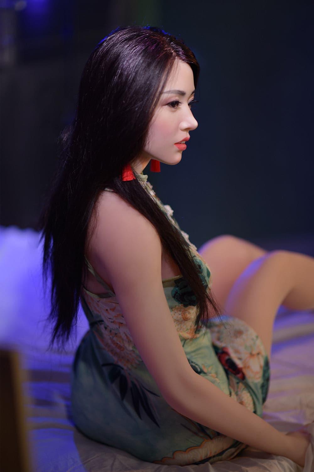 6YE | 165cm (5' 5") C-Cup Sillicone Head Small Breast Sex Doll - Tess - TLD