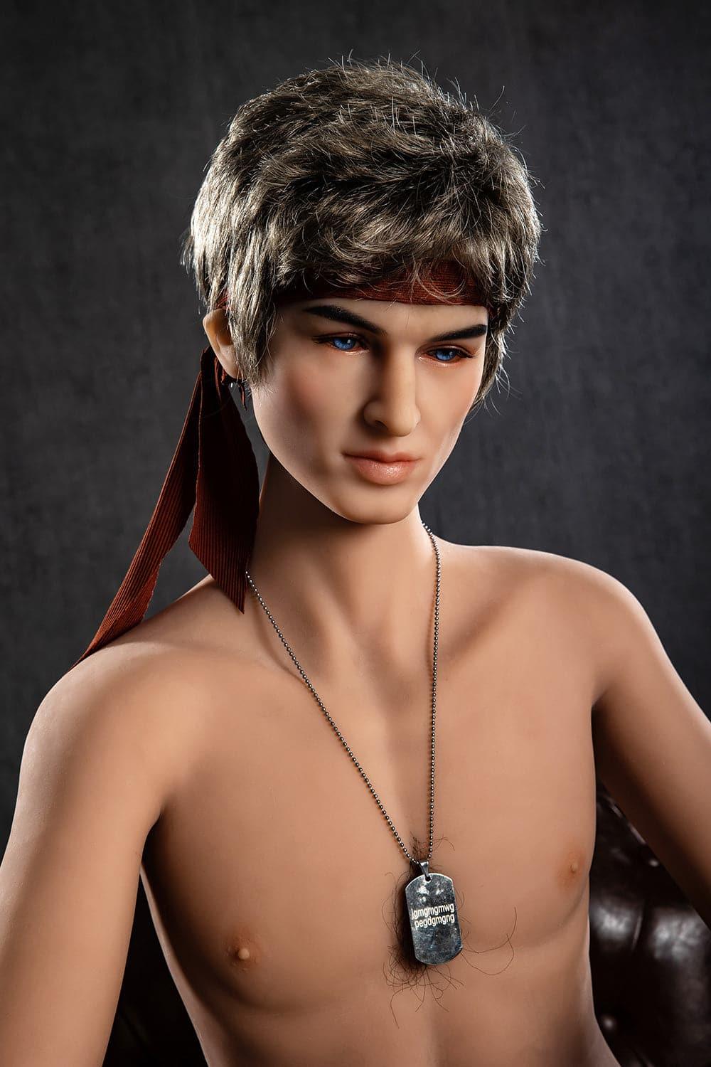 6YE | 173cm (5' 8") Male Muscles Sex Doll with Sillicone Head - Yvette - TLD