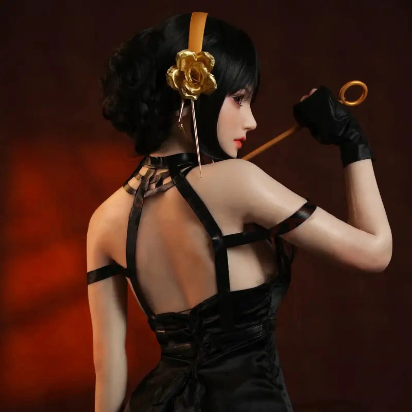 SY Doll | 160 cm große, asiatische Schönheit mit pinken Haaren und großem Busen – lebensechte TPE-Sexdoll – Fiora