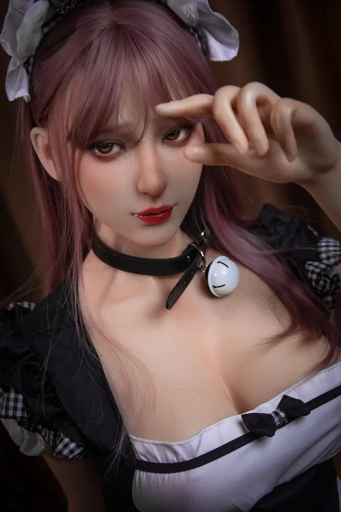 SY Doll | 160 cm große, asiatische Schönheit mit pinken Haaren und großem Busen – lebensechte TPE-Sexdoll – Fiora