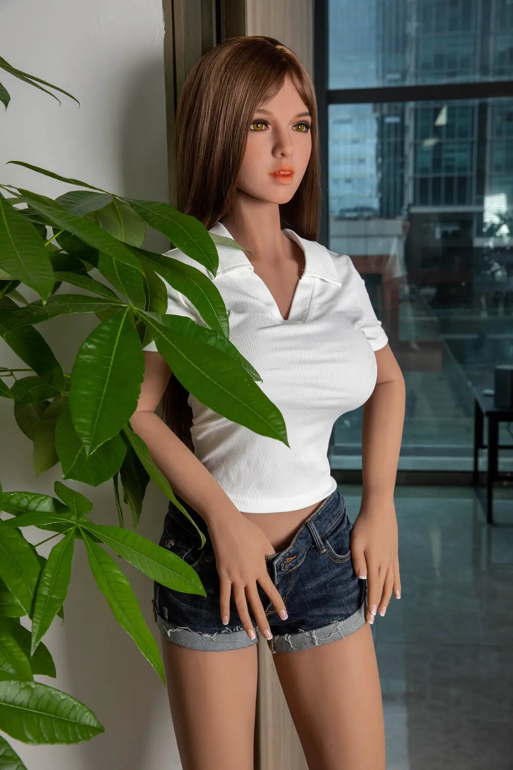 TopLoveDoll | Mehrgrößen-anpassbare, lebensechte Sex-Puppe – Ginger