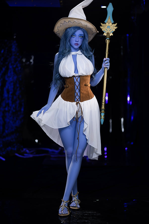 Aibei Doll | 160cm Blue Skin Alien Busty Sexy Sex Doll - Novia - TLD