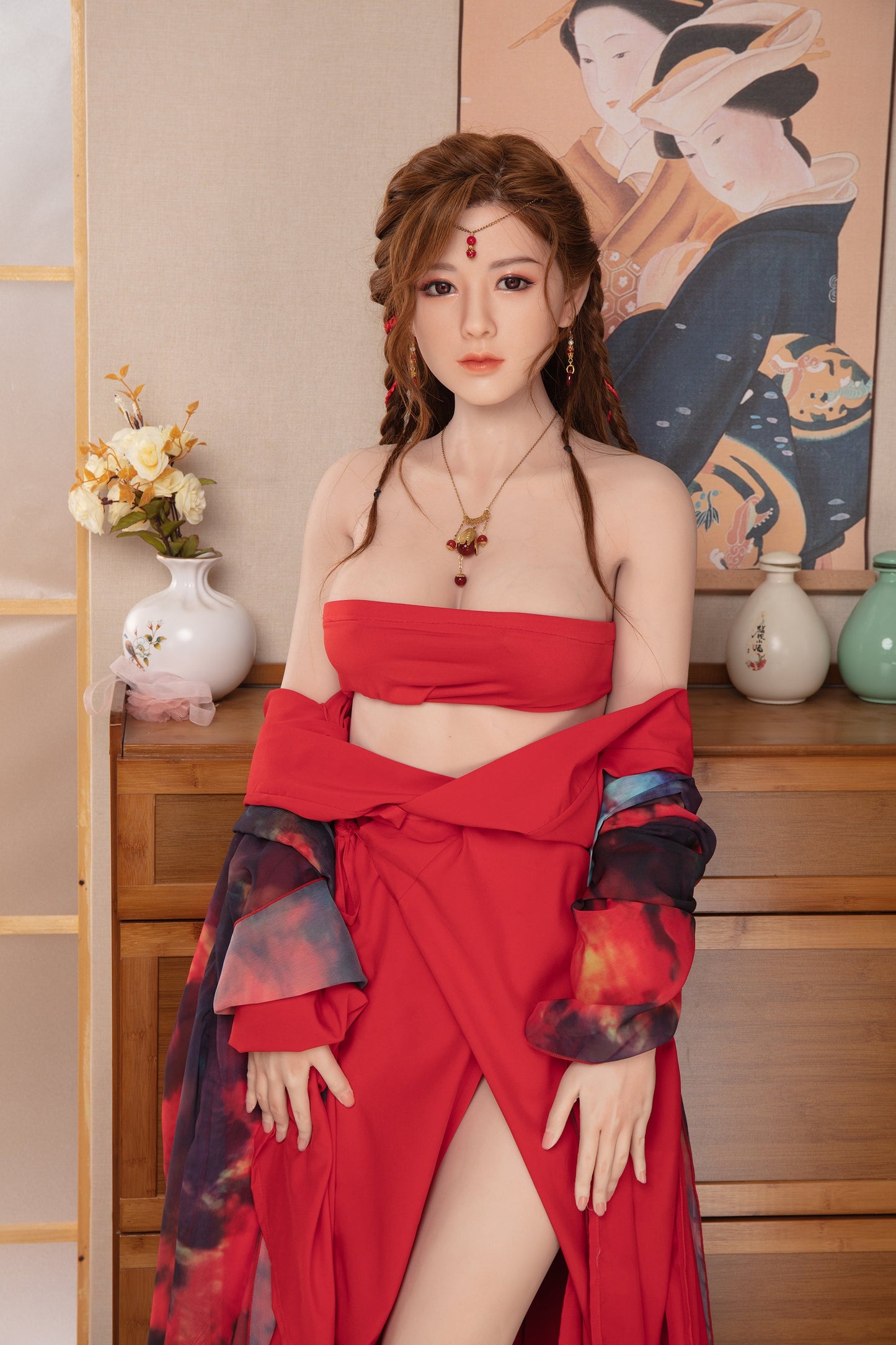 JX Doll | 5ft 3/160cm Japanese Style Beautiful Ultra Realistic Silicone Sex Doll - Kayoko - TLD