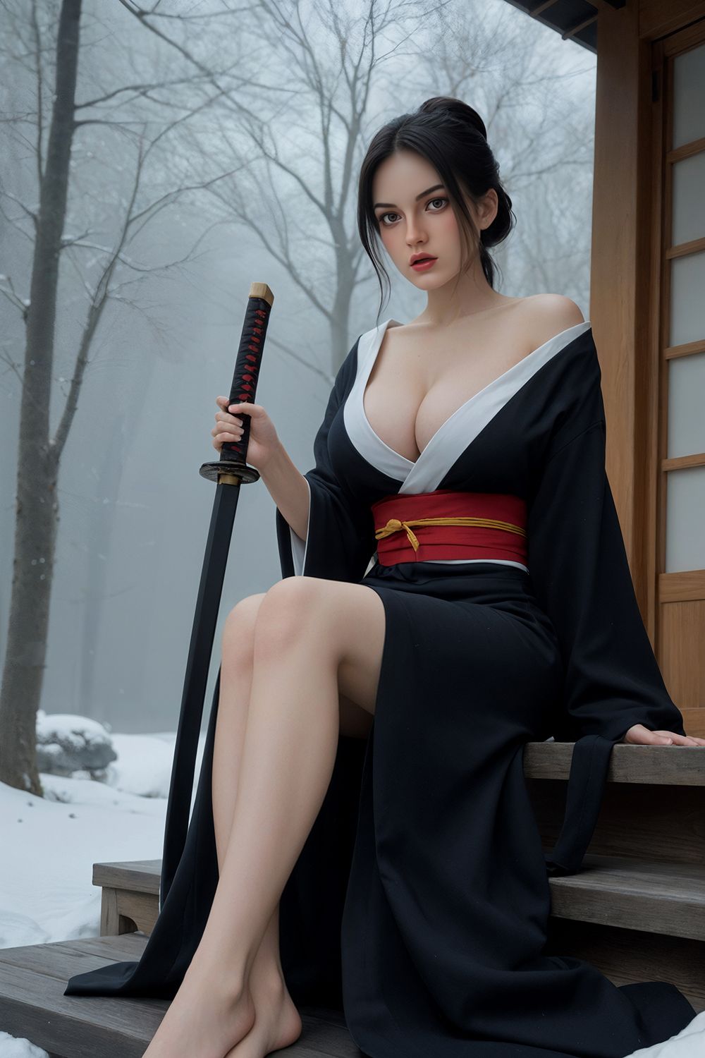 toplovedoll-164cm-5ft4-big-breasts-elegant-japanese-kimono-warrior-realistic-full-silicone-sex-doll-giselle