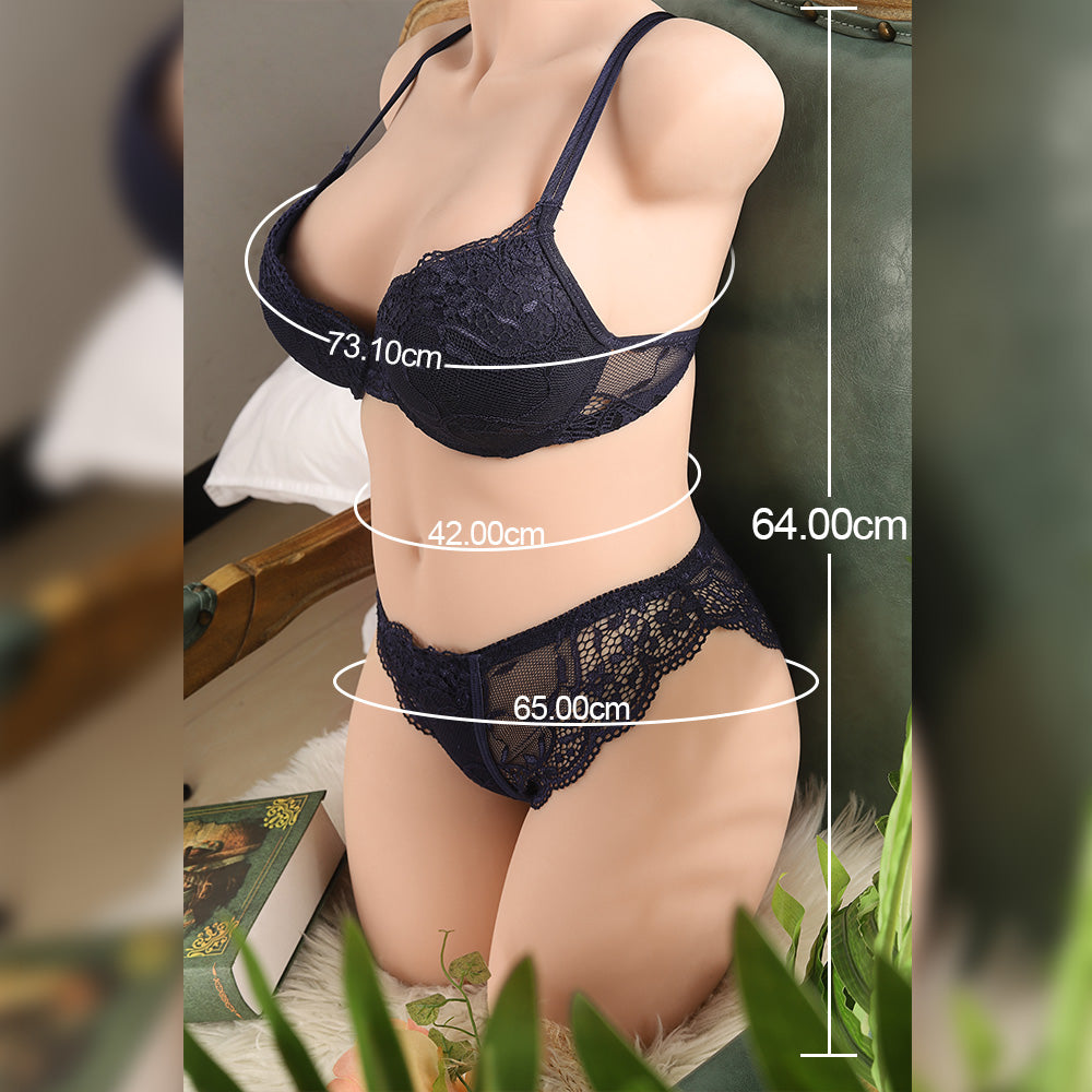64cm/25.2in Torso Sex Doll Wth Automatic Sucking Vagina - Isabella (In Stock US) - TLD