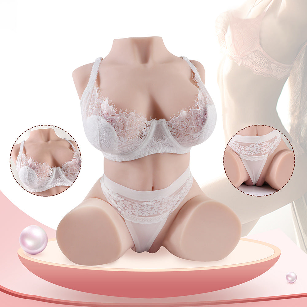 Jessie Ⅱ -14.17in Torso Sex Doll Wth Automatic Sucking Vagina  (In Stock US) - TLD