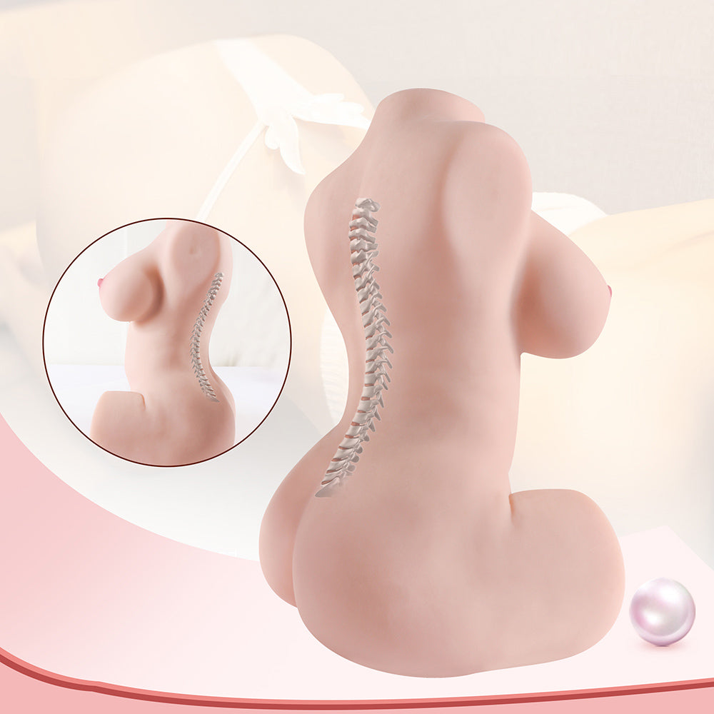 Jessie Ⅱ -14.17in Torso Sex Doll Wth Automatic Sucking Vagina  (In Stock US) - TLD