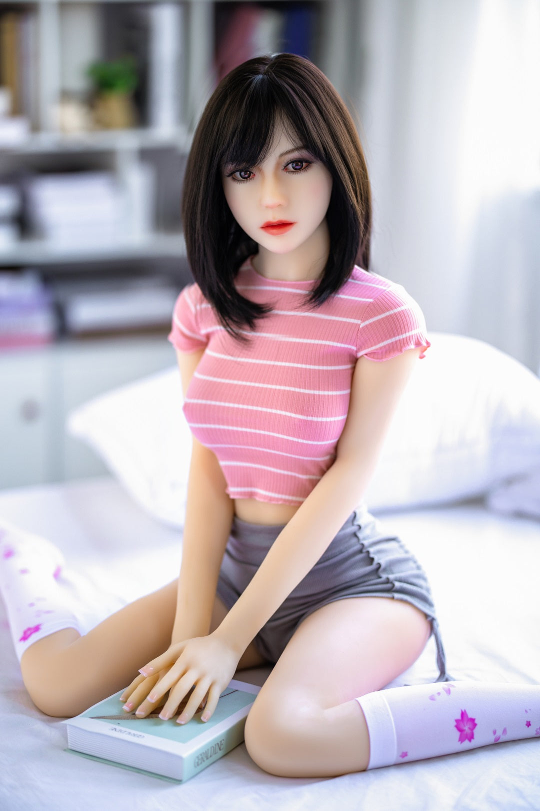 150cm / 4ft11 Asian Style Small Breast Realistic Sex Doll - Libert(3 sizes) - TLD