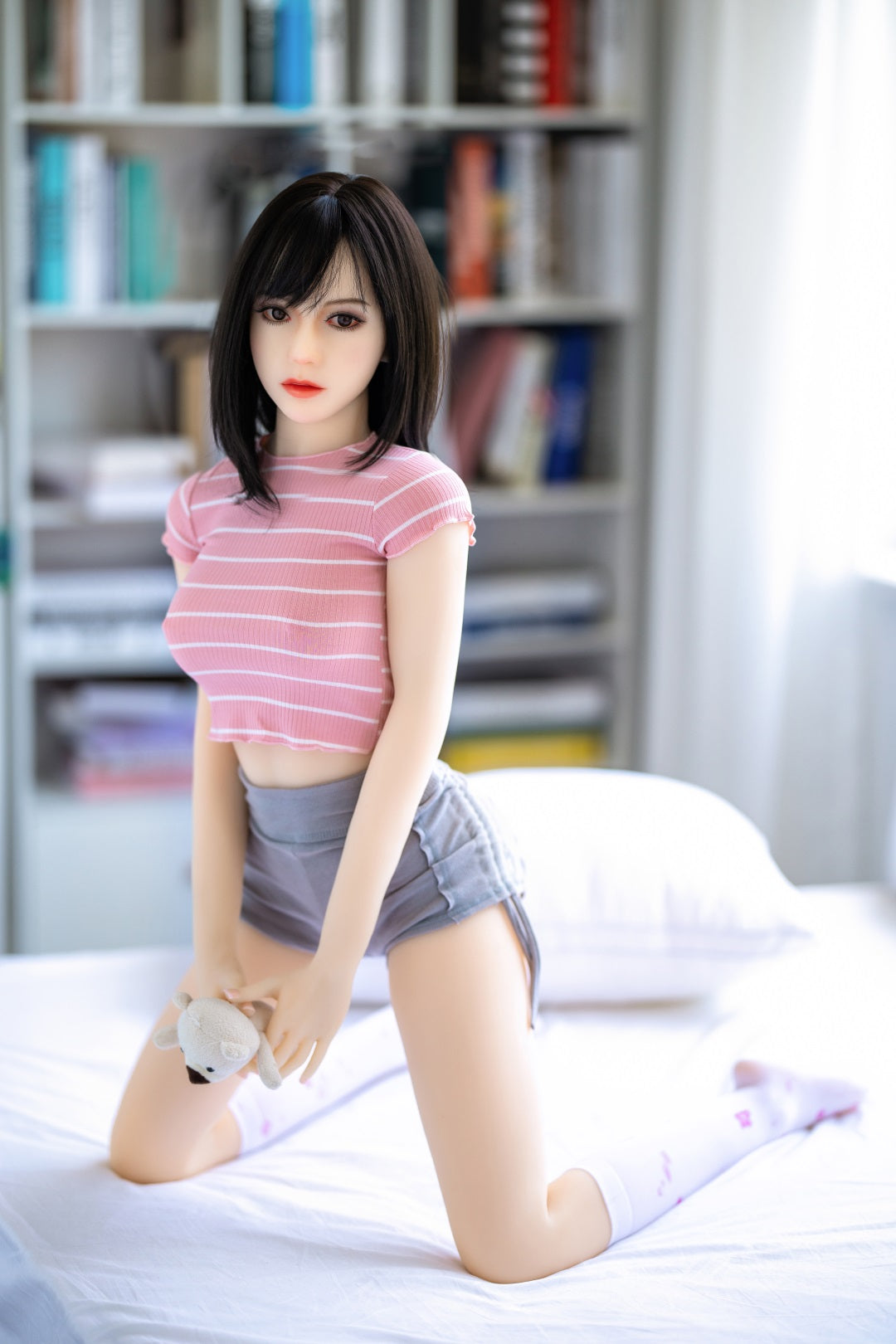 150cm / 4ft11 Asian Style Small Breast Realistic Sex Doll - Libert(3 sizes) - TLD