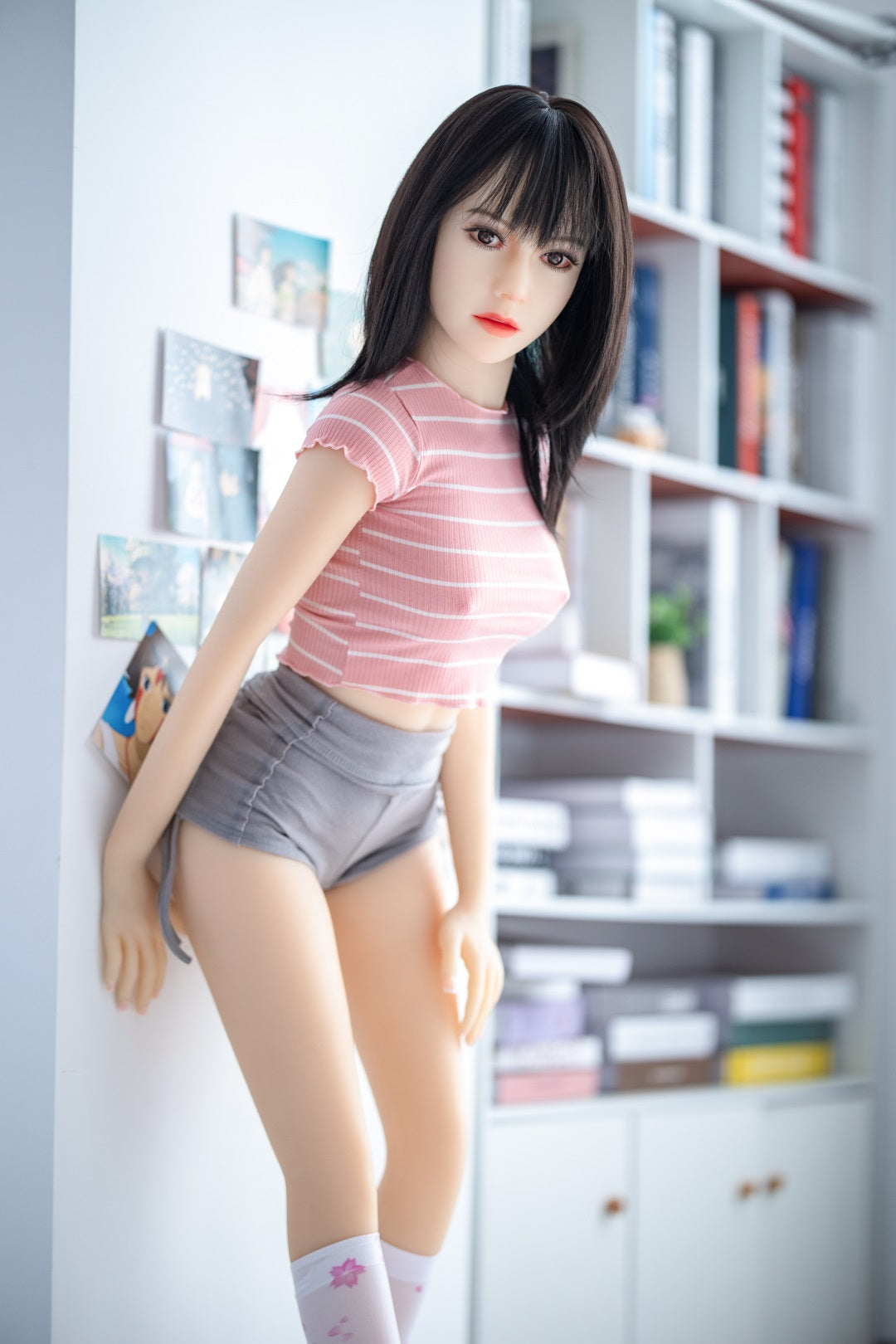 150cm / 4ft11 Asian Style Small Breast Realistic Sex Doll - Libert(3 sizes) - TLD