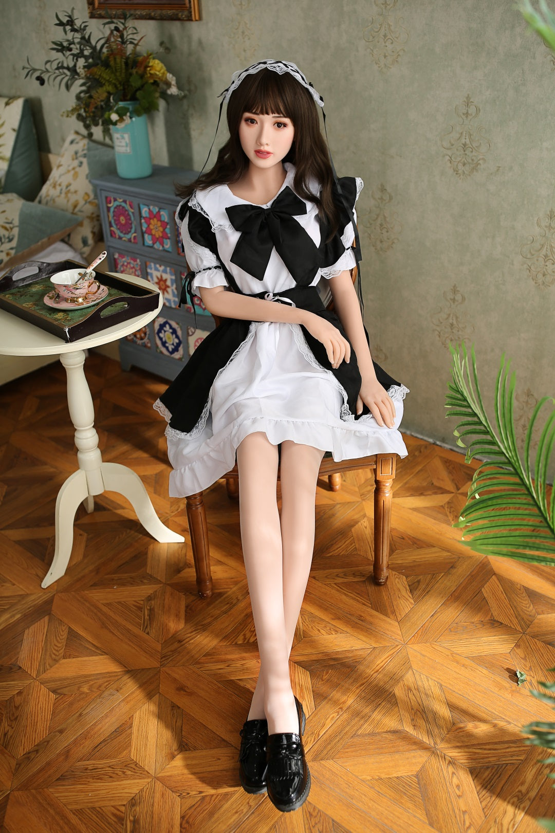 5ft 5 /166cm Cosplay Asian Style Small Breast Realistic Sex Doll - Meda - TLD