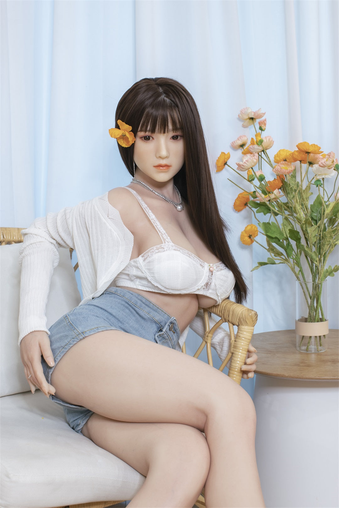Asian Style Sex Doll with realistic features -Meghan(3 Sizes) - TLD