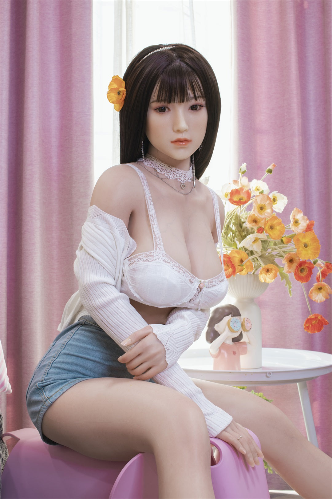 Asian Style Sex Doll with realistic features -Meghan(3 Sizes) - TLD