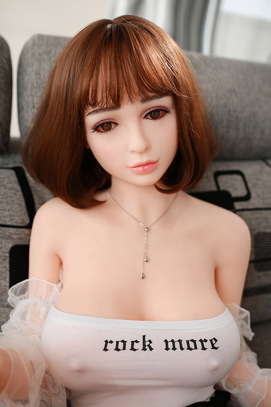 Medium Breast Pretty Realistic Sex Doll (3 Size) - Elvria - TLD